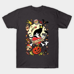 Happy Halloween (grey) T-Shirt